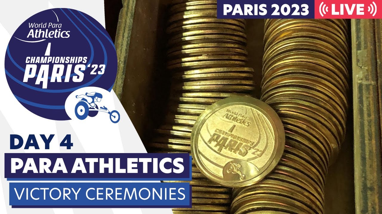 Day 4 | Victory Ceremonies - Afternoon | Paris 23 Para Athletics World Championships
