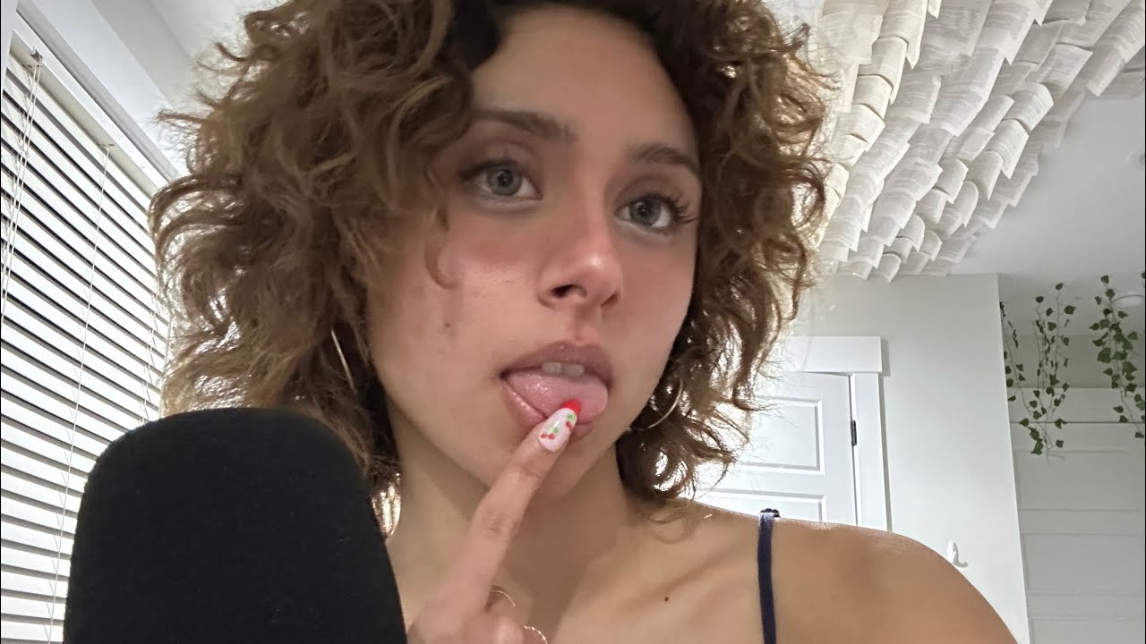 First asmr video…spit painting💦