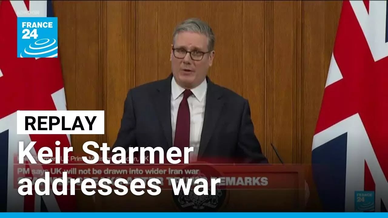 Replay: UK PM Keir Starmer addresses Middle East war following Trump threats • FRANCE 24 English