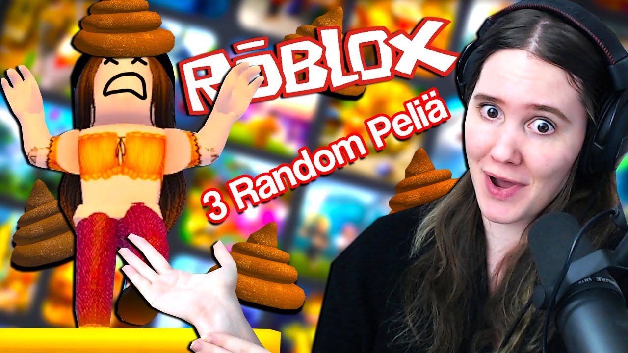 ROBLOX RANDOM PELIT... En Tied&auml; Mit&auml; Sanoa...