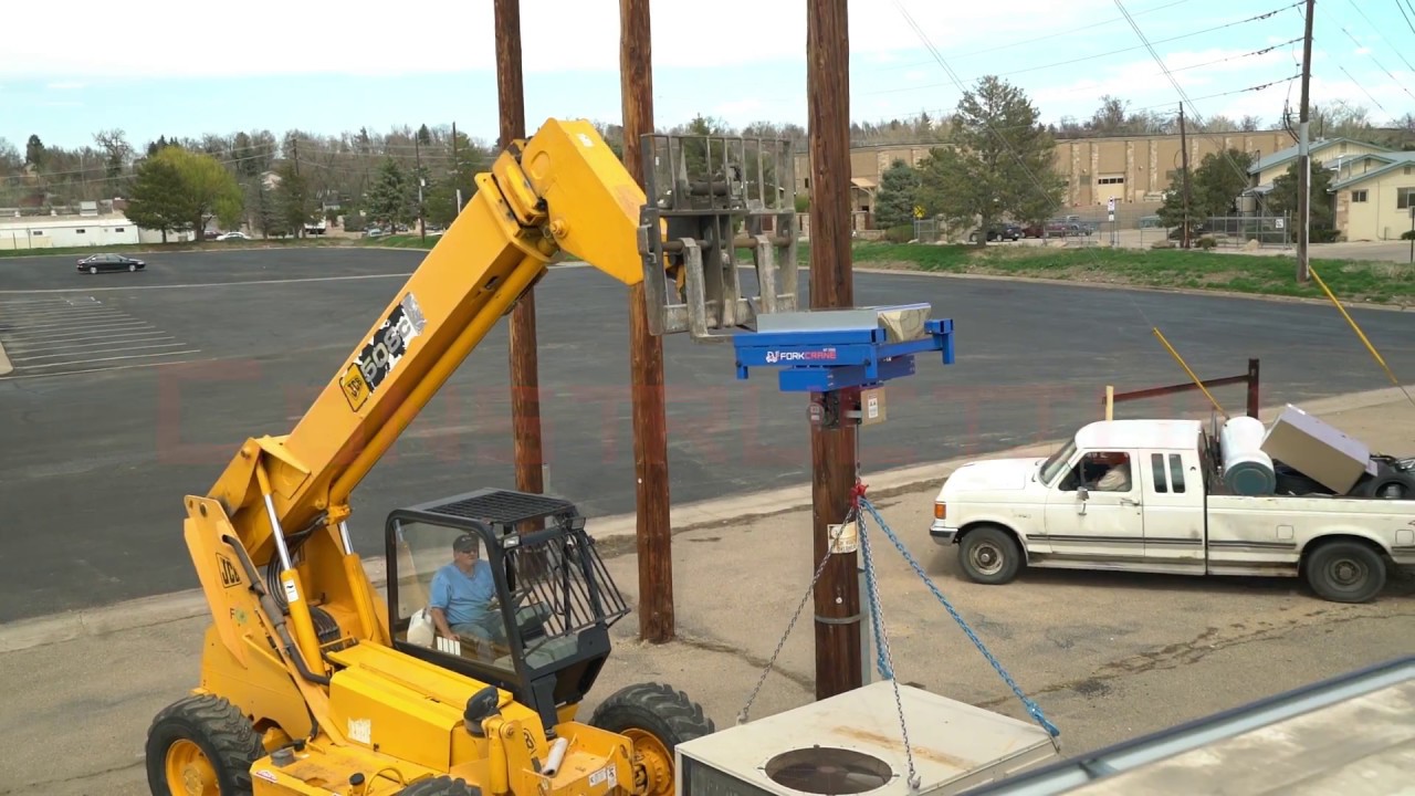 ForkCrane V2 - Forklift Crane Attachment