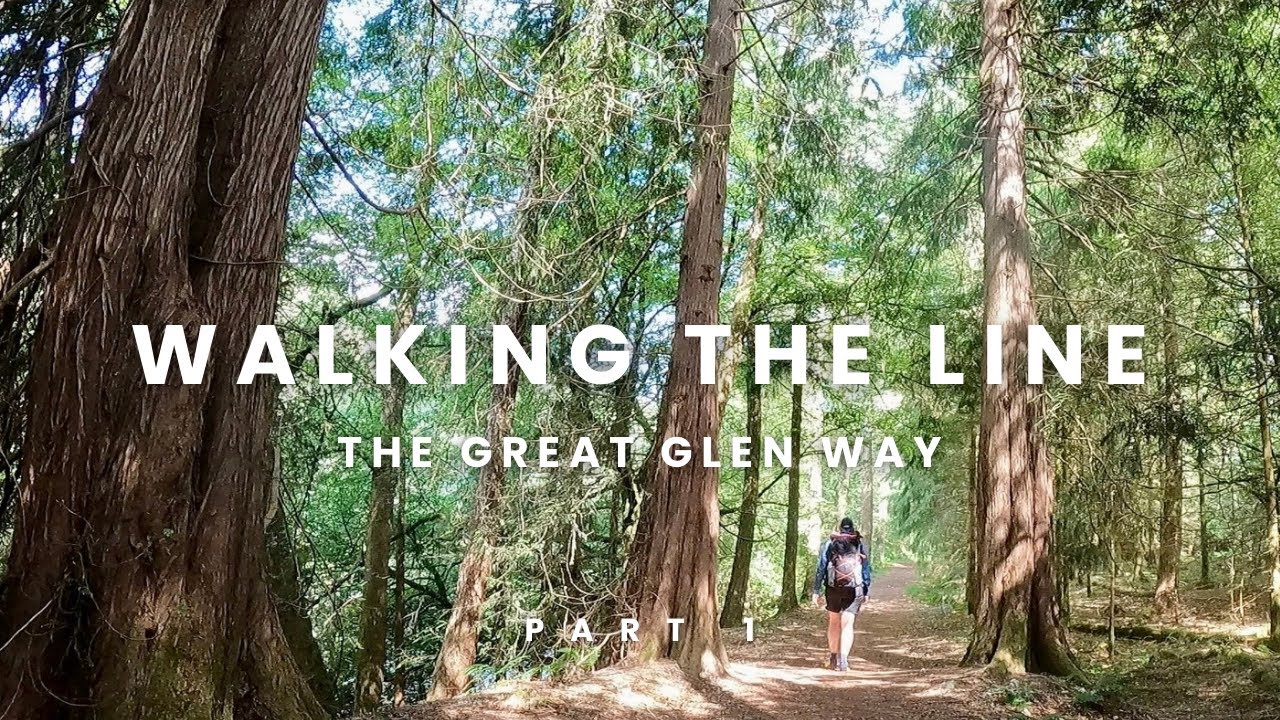Hiking the Great Glen Way | Silent Hiking Video | Wild camping in Scotland | Part 1