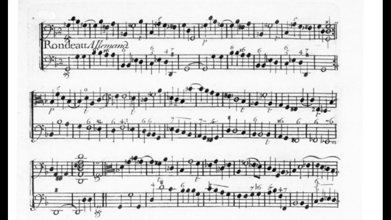 Premier Livre de Pieces de Viole par Mr. Roland Marais II e SUITE