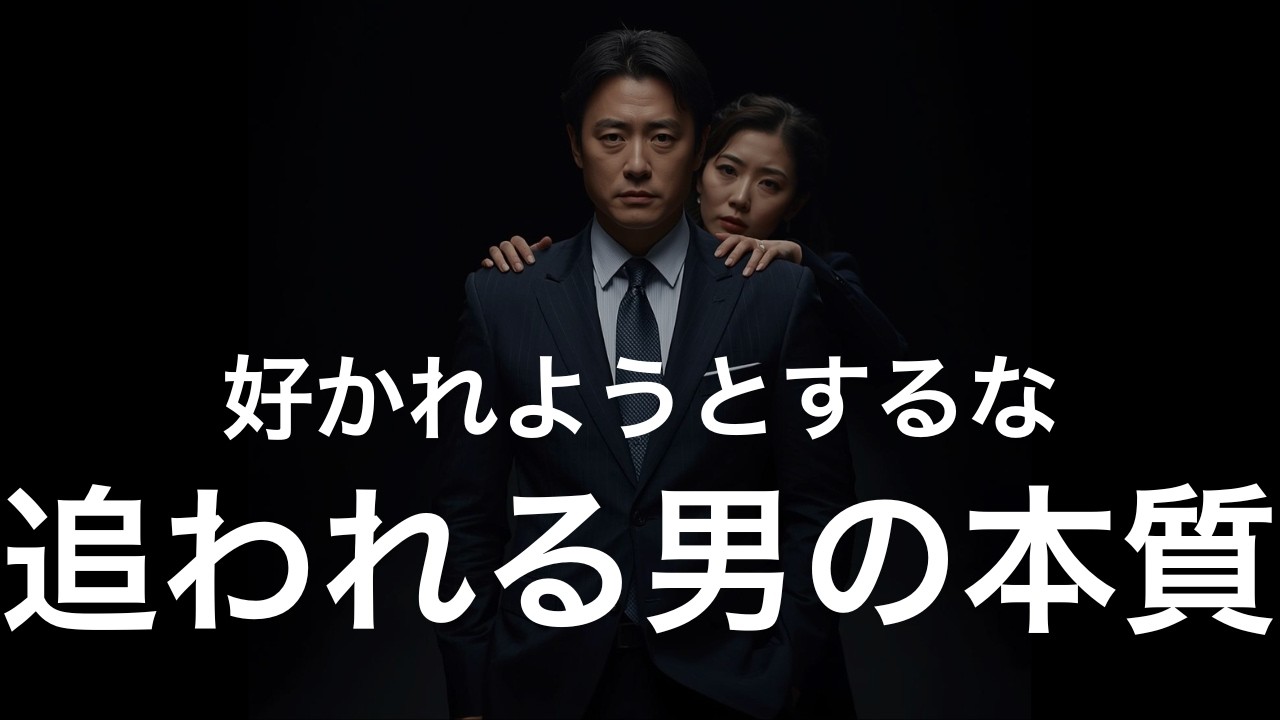 【逆説】追われる男が絶対に「好かれよう」としない理由