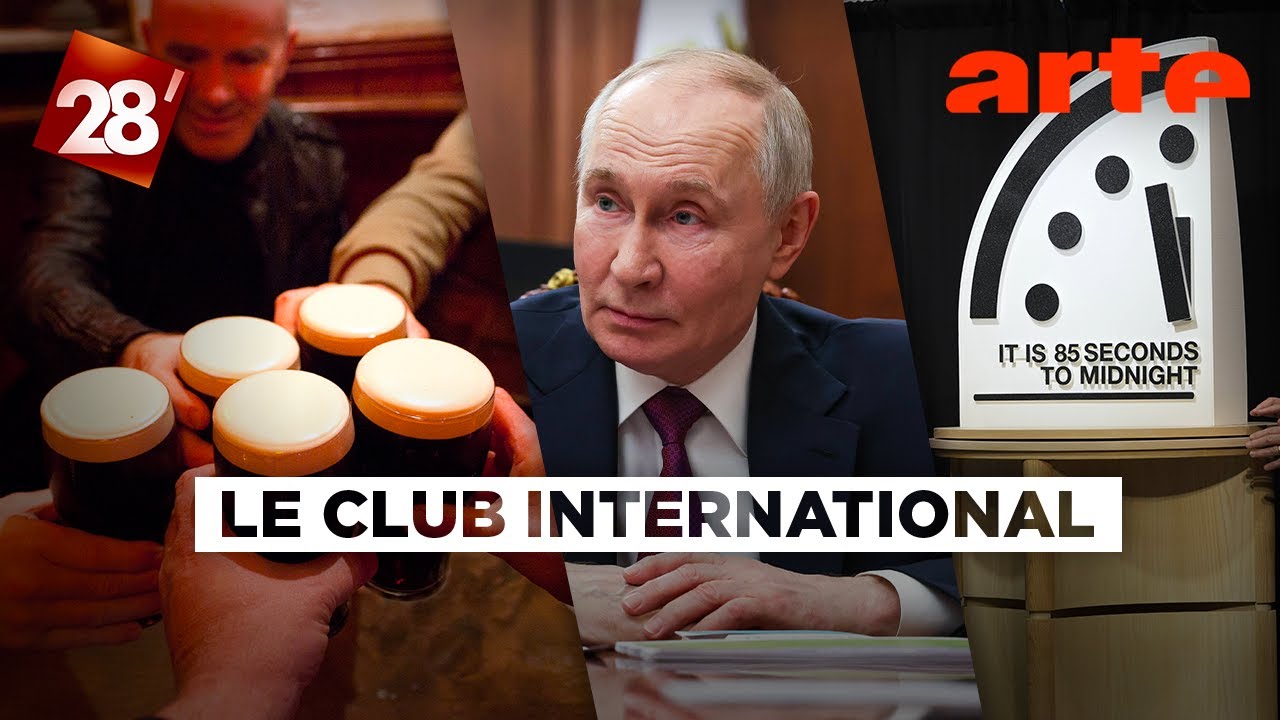 Guerre en Ukraine, pubs anglais, ICE&hellip; : Le Club international | 28 minutes | ARTE