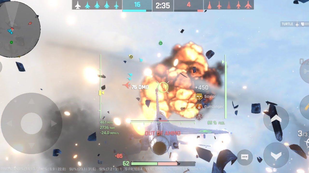 Metalstorm F16 Lightning Falcon domination