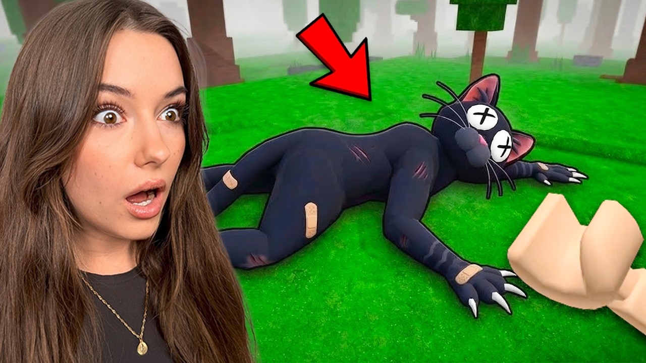 POKONAŁAM NOWEGO POTWORA KOTA w 99 Nocy w Lesie Roblox!