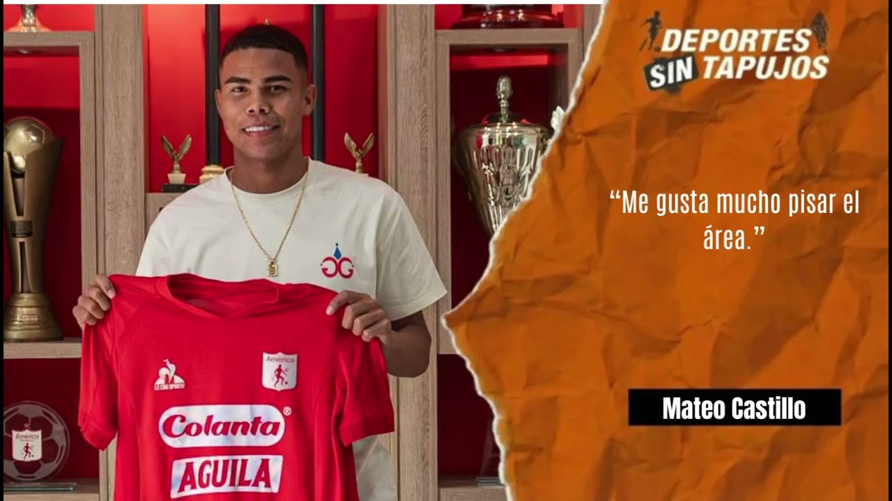 “Estoy muy feliz en América, la hinchada es INCREÍBLE.” Mateo Castillo 
