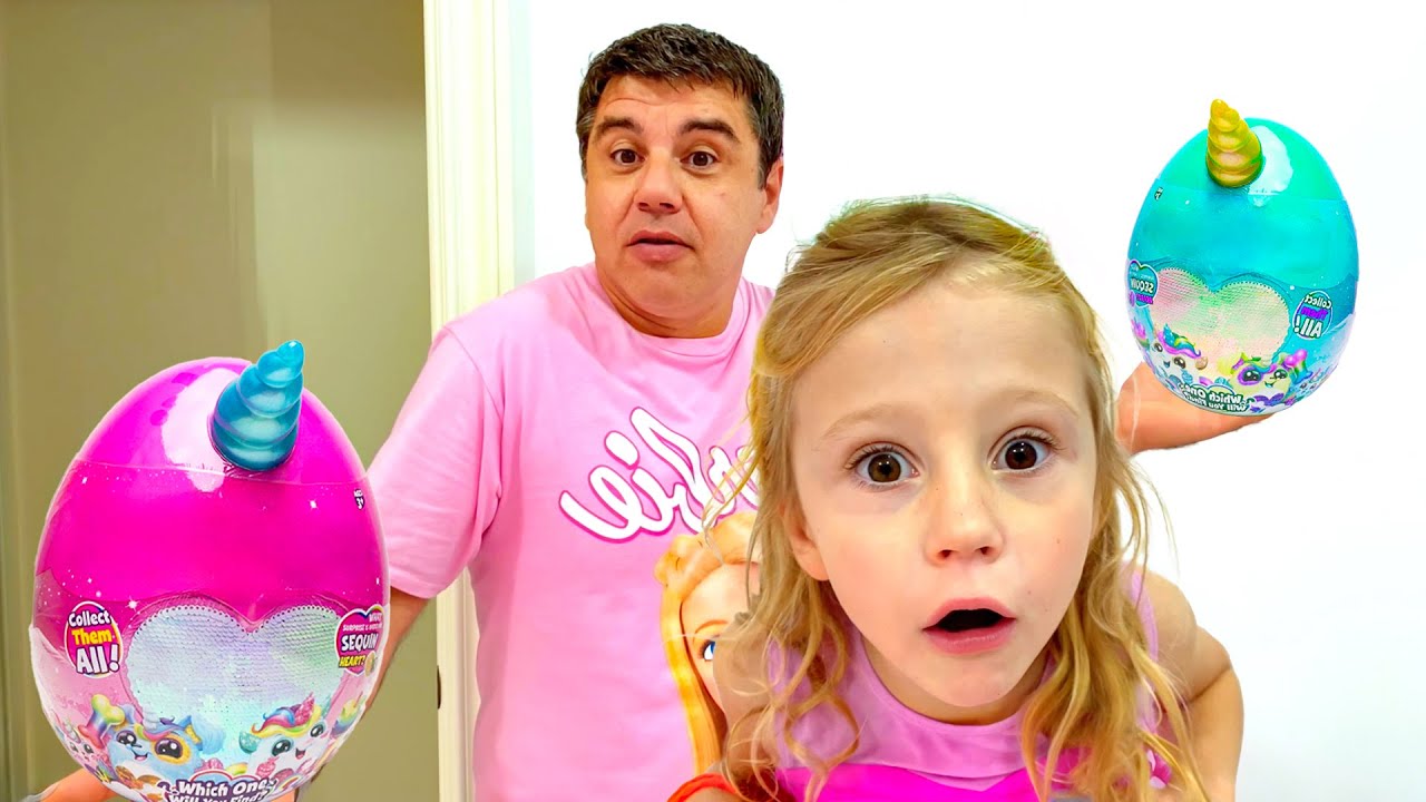 Nastya and Stacy Toys and Surprises competition for kids