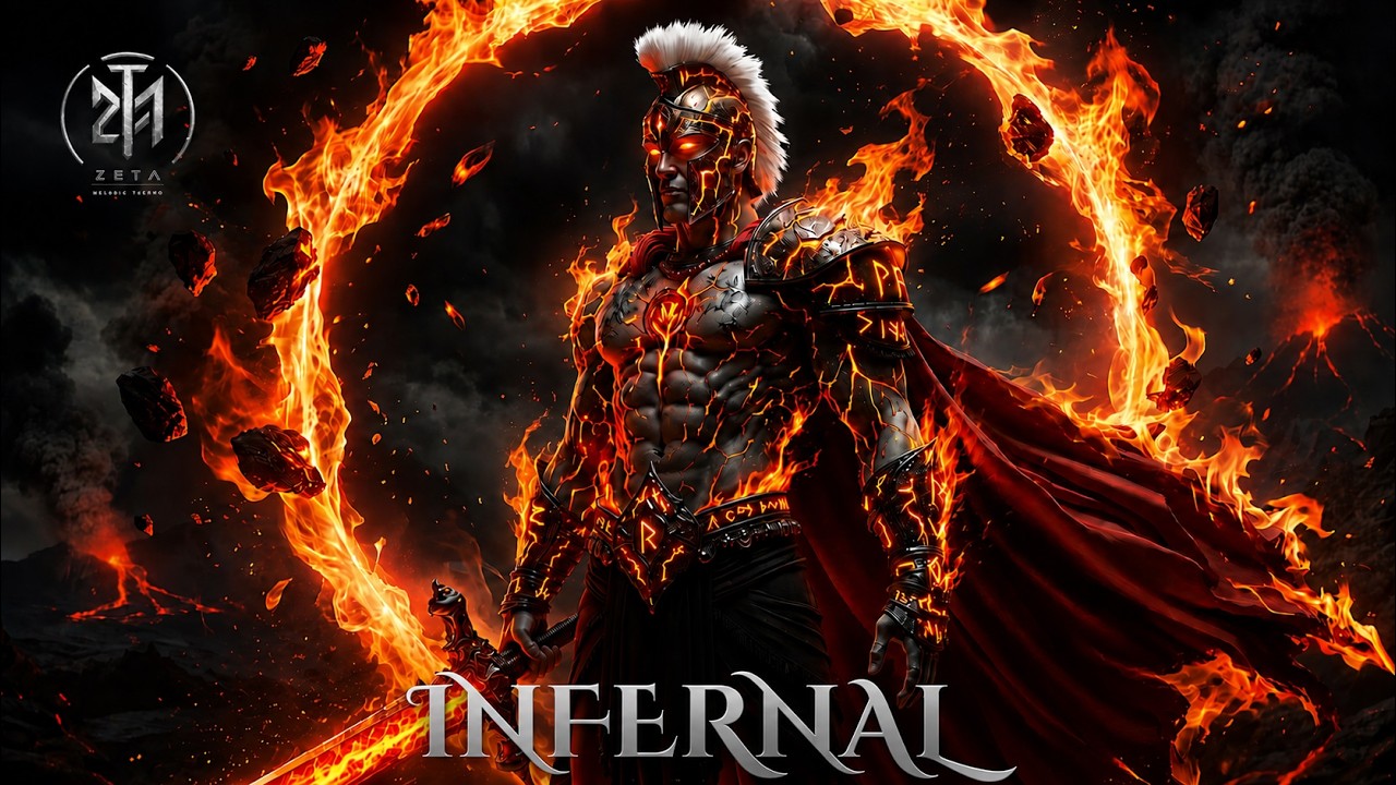 INFERNAL &mdash; Crowned by Fire | Atmospheric Warrior Techno Mix | ZETA