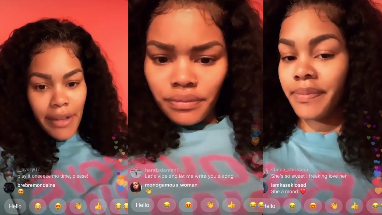 Teyana Taylor Instagram Live | 5/17/20