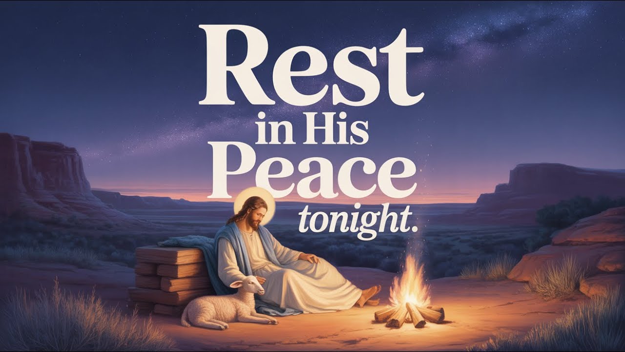 Renew your strength and faith: Sleep in Christ’s comfort and wake up in peace