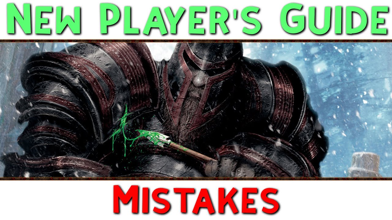 New Player's Guide: Mistakes