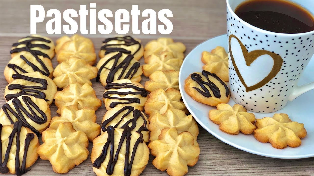 PASTISETAS - GALLETAS DE MANTEQUILLA ⎪RECETA FÁCIL⎪POSTRES CON IXCHEL