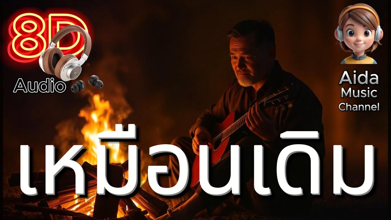 เหมือนเดิม - Thai 90s Acoustic Folk Rock Ballad : Aida Music Channel