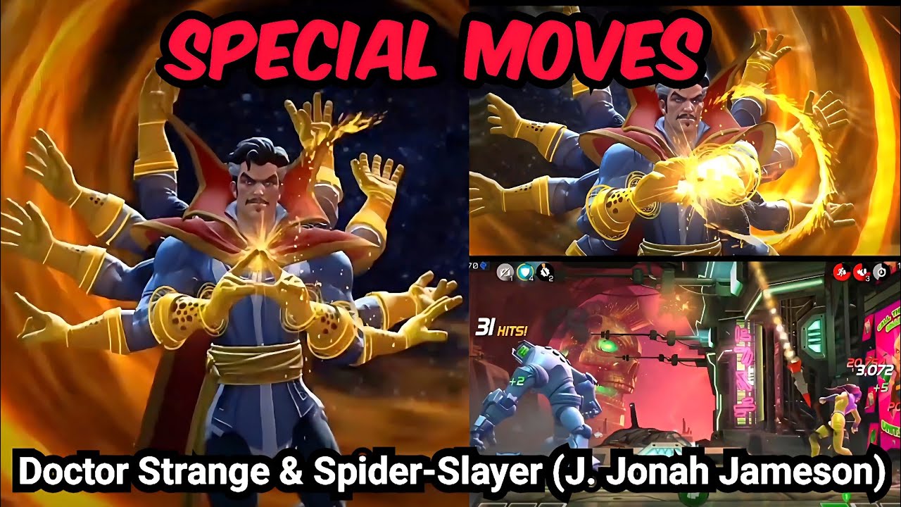 Doctor Strange (Rework) & Spider-Slayer (J. Jonah Jameson) Special Moves  - OMG 😲 😍 