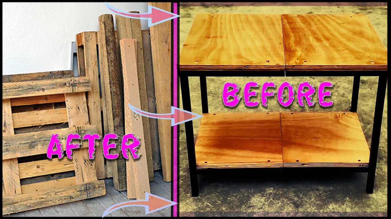 SİMPLE İNTRODUCTİON HOW TO MAKE A DURABLE TABLE WİTH METAL LEGS #diy #howtomake #metal #ahsap
