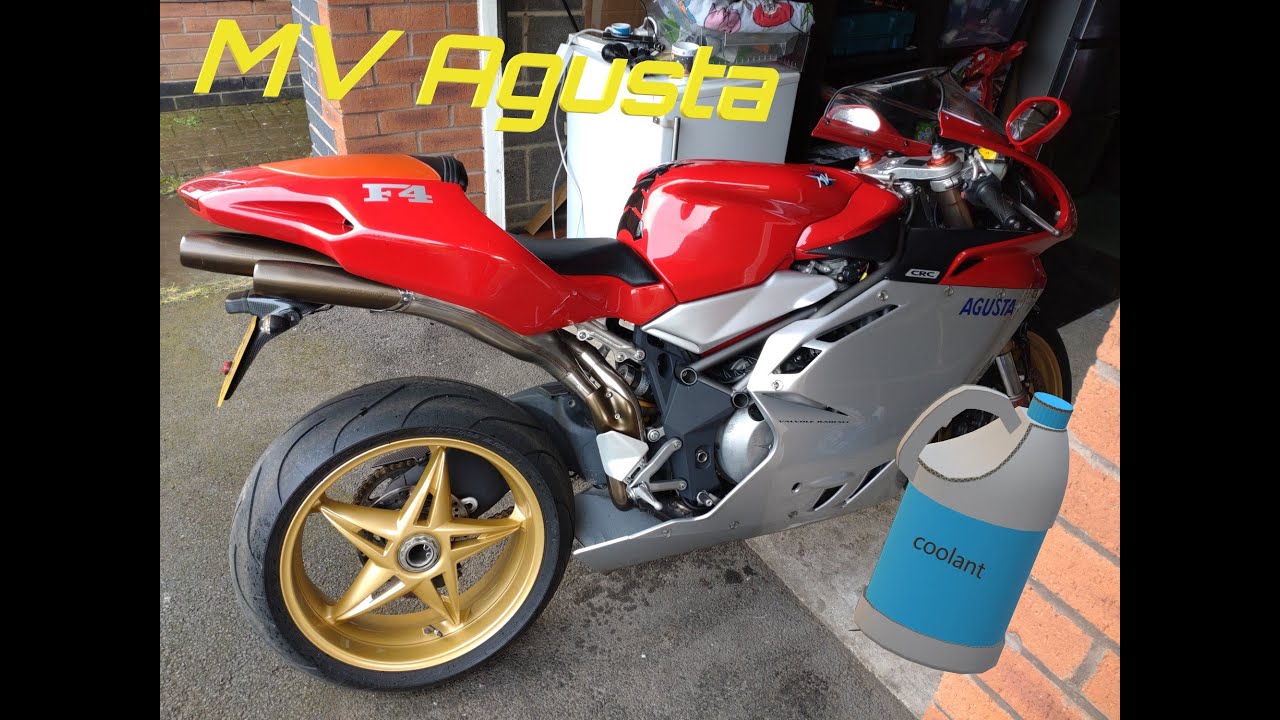 MV Agusta F4 750 Service Part 2