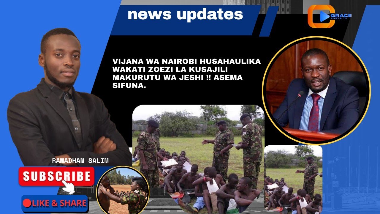 NITAWAPELEKA MAHAKAMANI, VIJANA WA NAIROBI HUSAULIKA WAKATI WA ZOEZI LA KUSAJILI MAKURUTU ⚖️