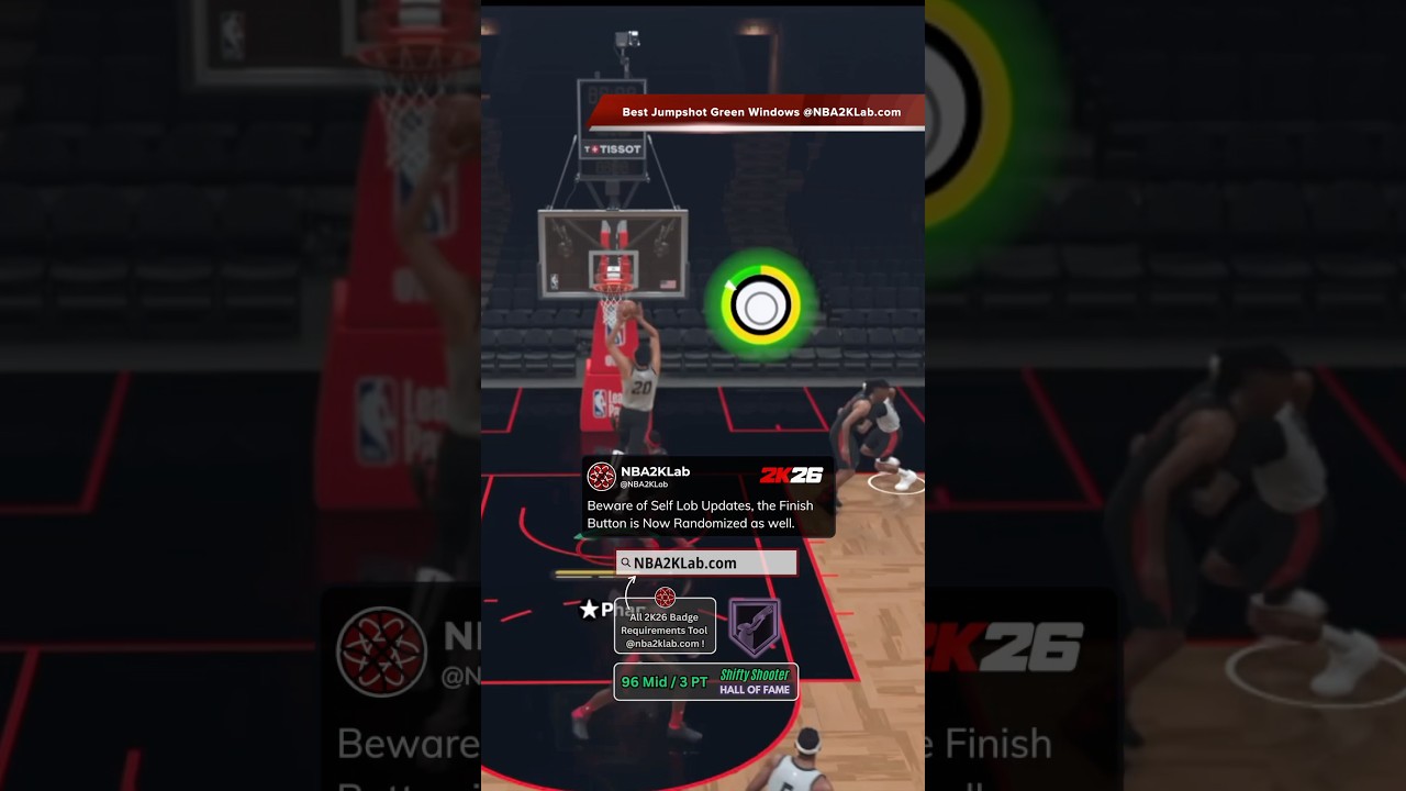 NBA 2K26 Self Alley Oop Dunk Tutorial Update