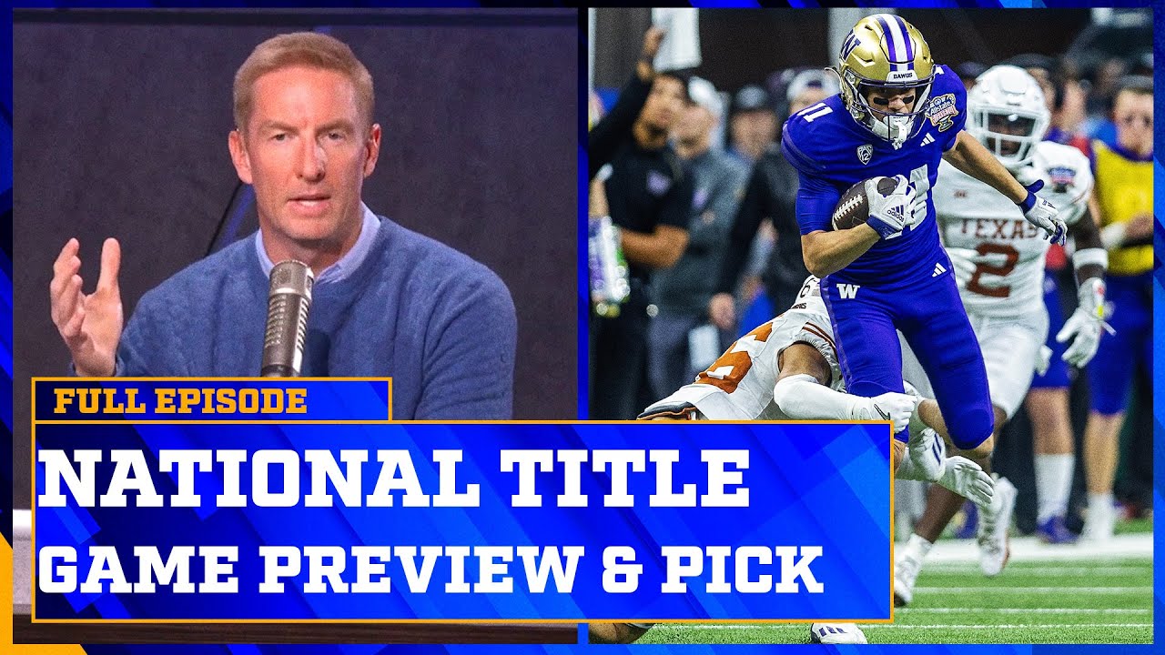 Michigan vs. Washington National Championship Game Pick and Preview