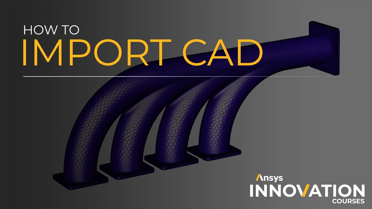 How to Import CAD – Import Geometry – Ansys Fluent Meshing Watertight Geometry Workflow