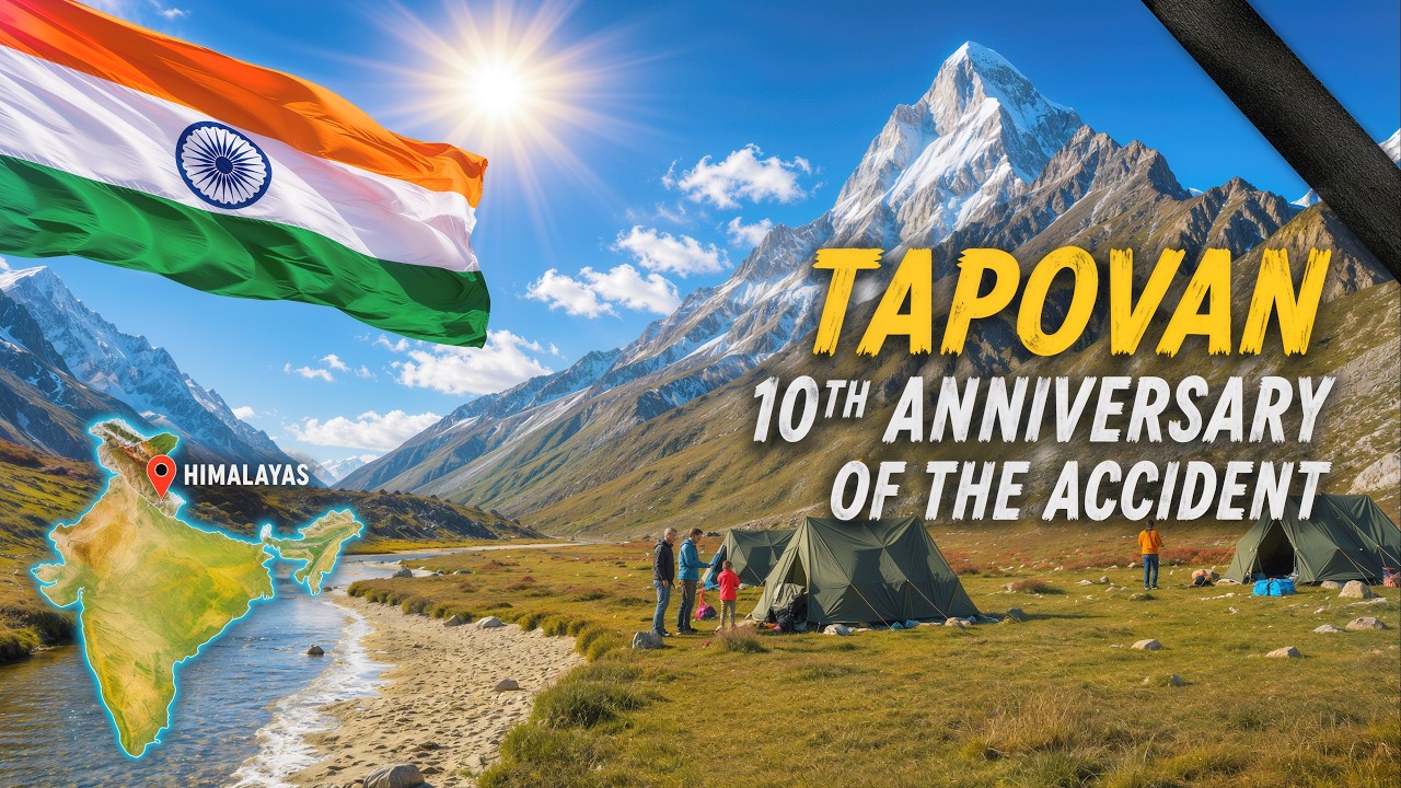 🏔️ TAPOVAN 🇮🇳 | 10th Anniversary of the Shivling Climbing Accident | Garhwal Himalayas | 4K