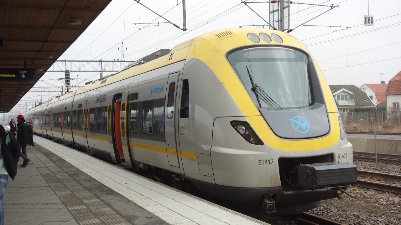 Tåg Göteborg - Kungsbacka 2017