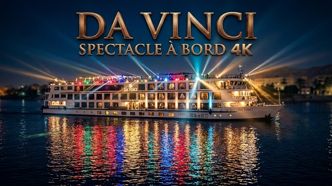 Spectacle a bord du Da Vinci 4K ,Egypt