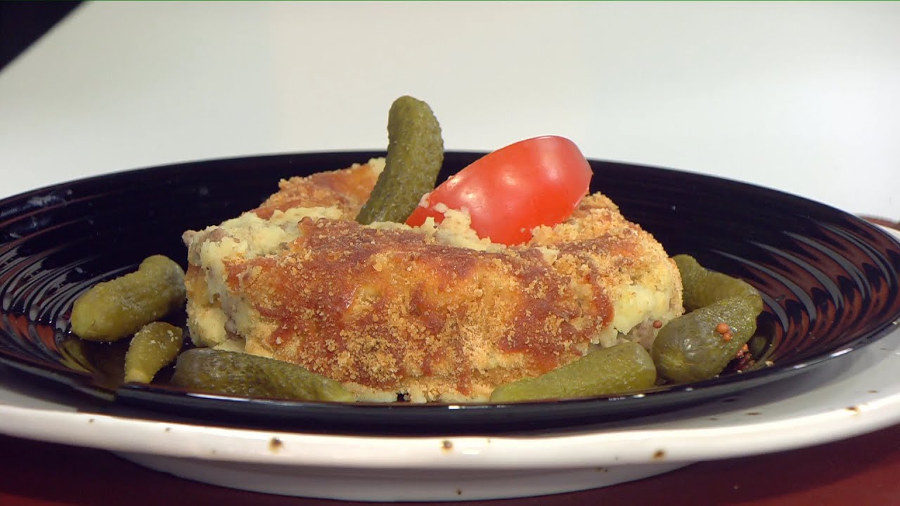بطاطا سوفليه وسلطة الشمندر
