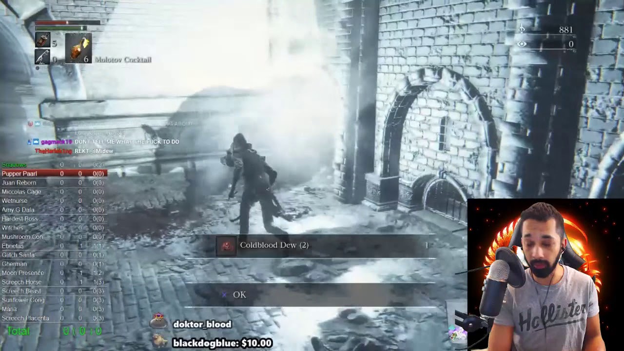 BloodBorne No Hit Commentary