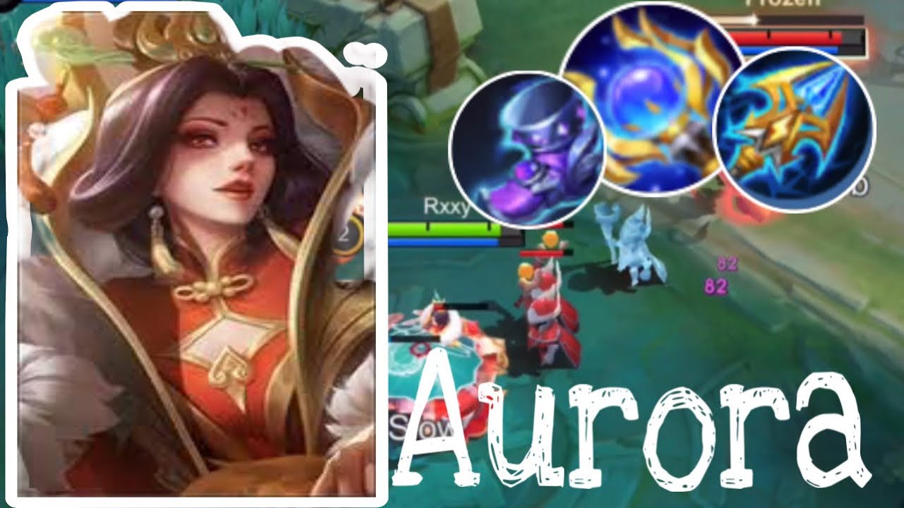 8 kill !! Aurora this game get victory.#mobilelegends #mobilegame @Baxx1041 