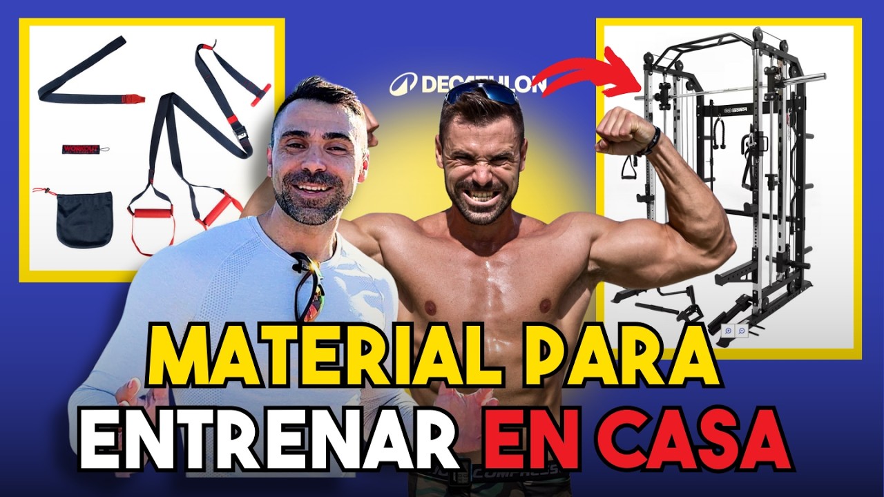 ¿Qué COMPRAR para MONTAR tu GIMNASIO en Casa? ✅ (PASO A PASO)