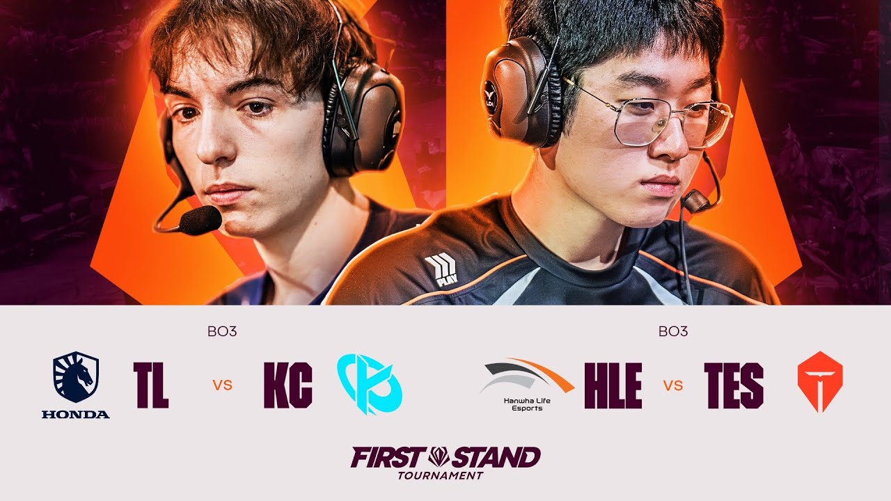🔴KARMINE CORP vs TEAM LIQUID🔴TOP ESPORTS vs HANWHA LIFE ESPORTS🔴FIRST STAND🔴BO3 FEARLESS