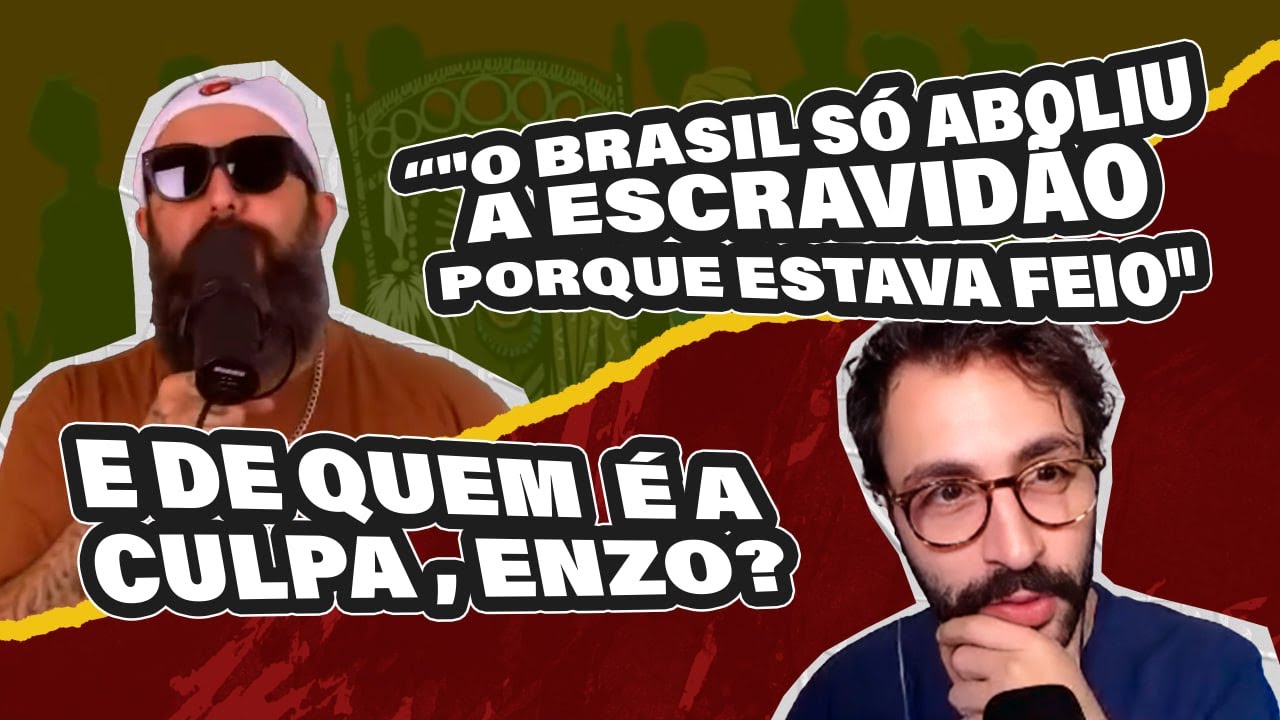 CAUE MOURA GERA DEBATE NO CHAT SOBRE QUILOMBO DOS PALMARES | Visão Popular