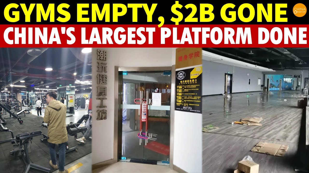 Gyms Deserted, China’s Largest Fitness Platform Is Done, $2 Billion up in Smoke!
