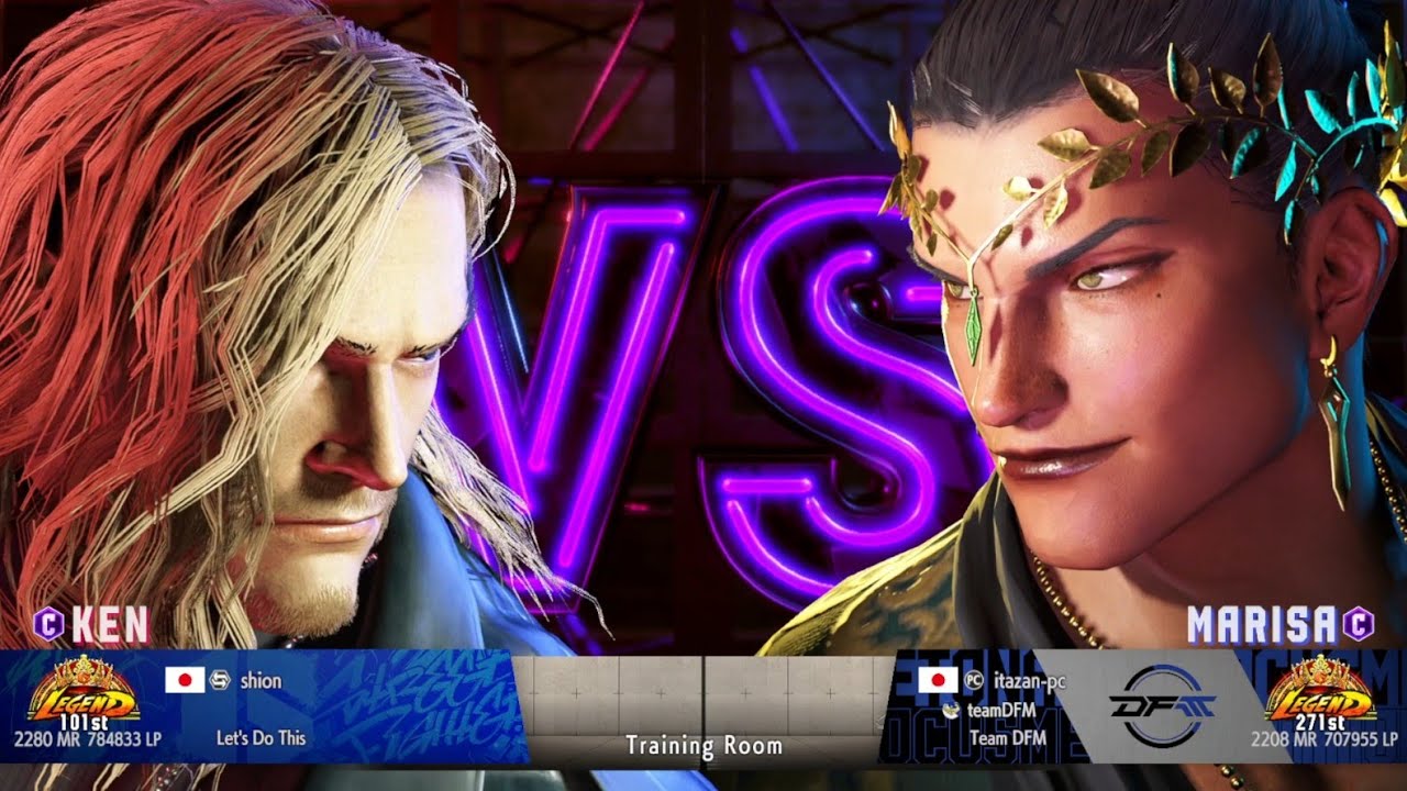 KEN 💥 SHION VS ITAZAN 💥 MARISA | STREET FIGHTER 6