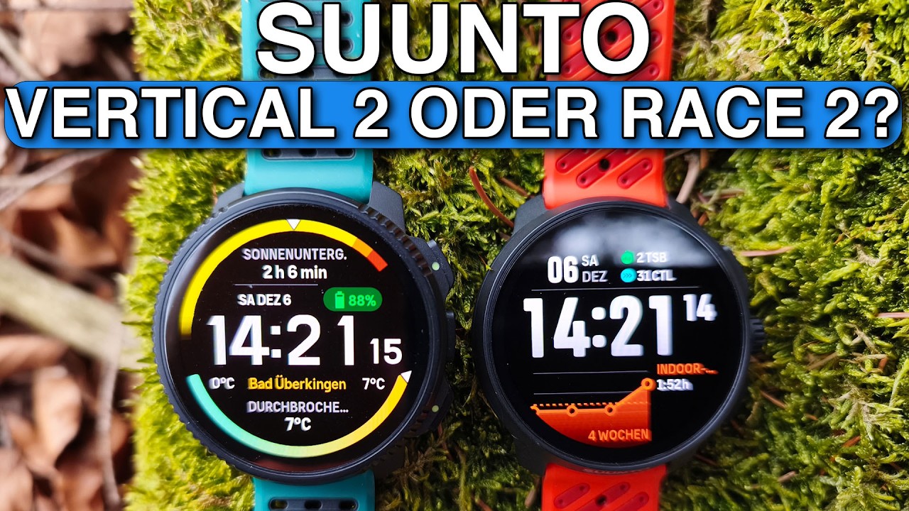 SUUNTO Vertical 2 vs SUUNTO Race 2 Vergleich 👉 Welche ist besser? Sportuhren-Vergleich