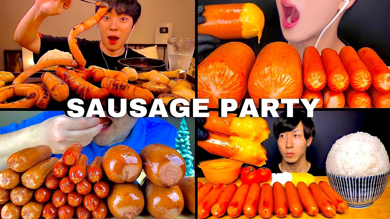 MUKBANGERS and their JUICY SAUSAGE