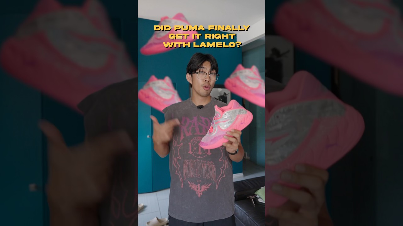 Is This Lamelo Ball&rsquo;s BEST Shoe?!? 🤔 #basketball #lameloball #basketballshoes #puma