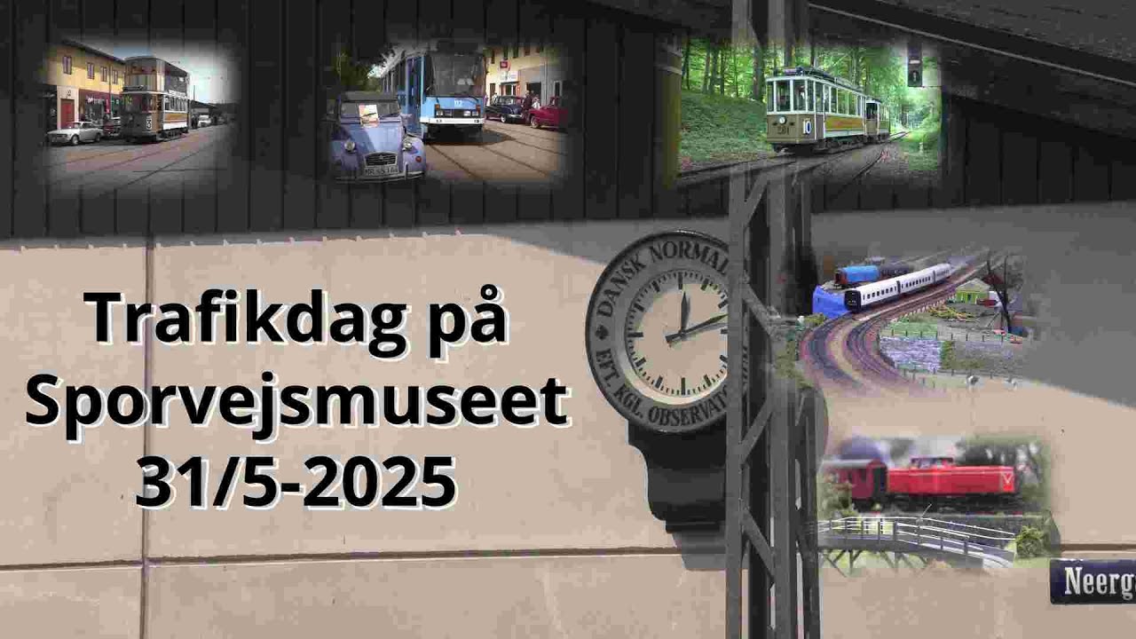 Trafikdag på Sporvejsmuseet 31/5 - 2025