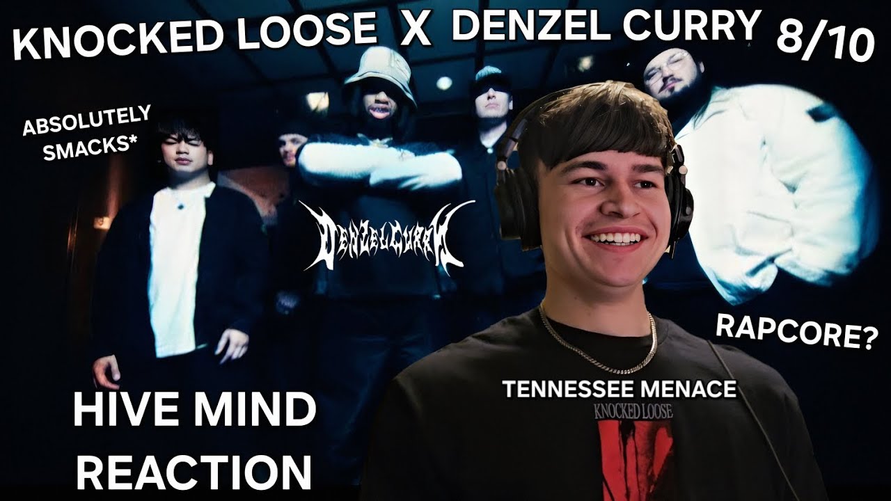 MUSICAL GENIUS REACTS TO HIVE MIND BY KNOCKED LOOSE (RAPCORE???)