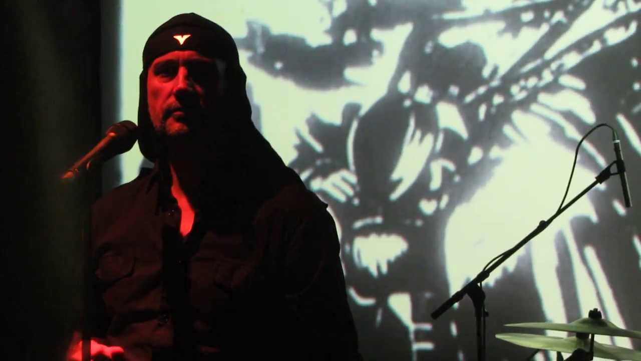 Laibach Brat Moj + Ti, Ki Izzivaš live at Le Trabendo Paris France 08/03/14