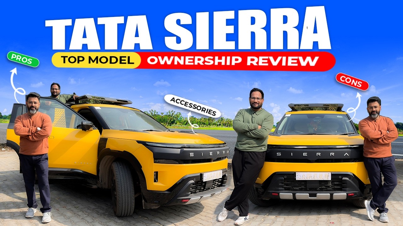 Better Than Creta? Tata Sierra ownership review | Top Model | Petrol | Problem's, Mileage & Features