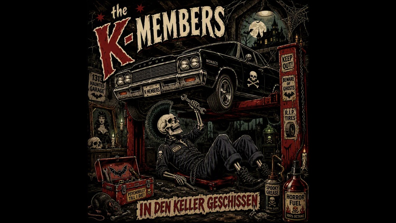 The K-Members - The grease anthem | Psychobilly from Germany | Psychobilly Horror Rockabilly
