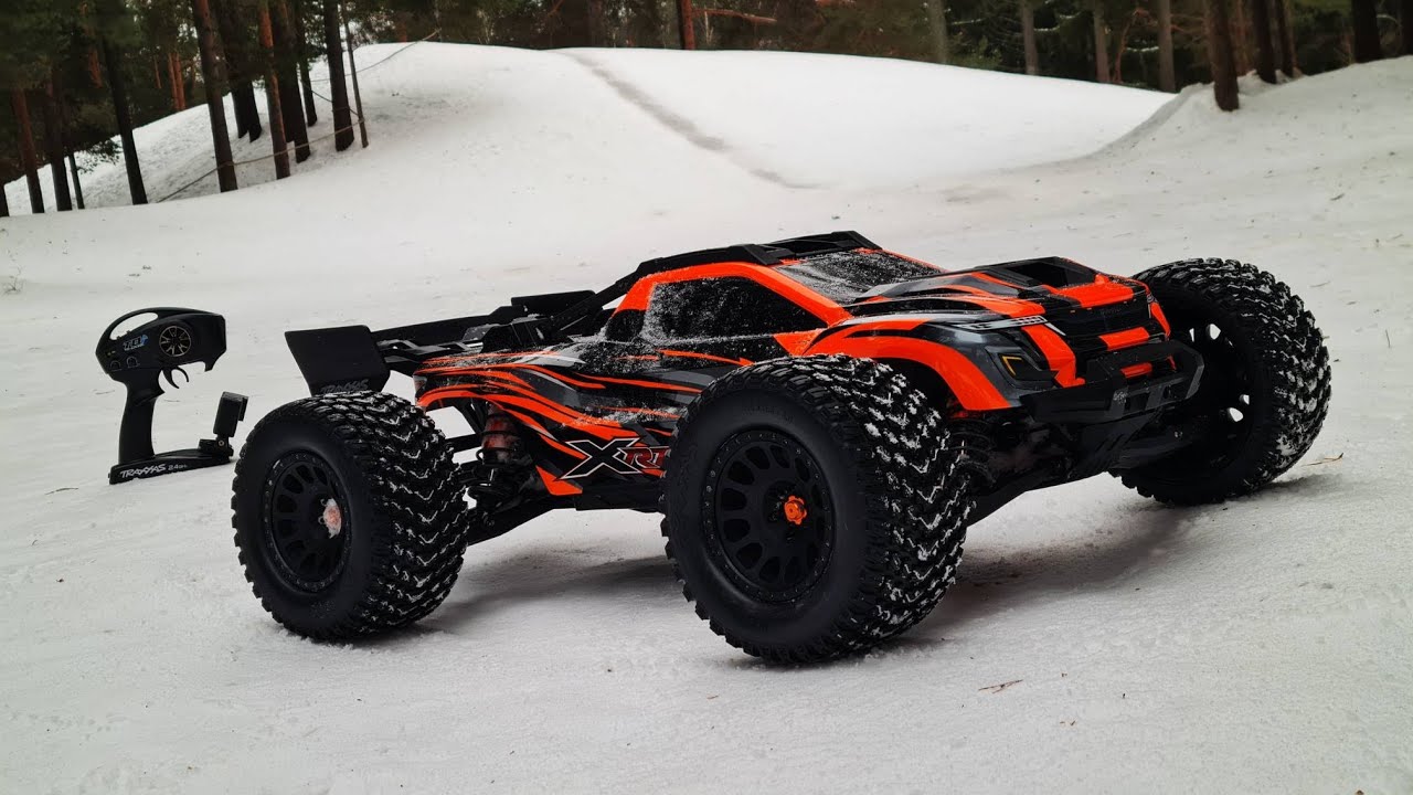 БАШ на TRAXXAS XRT 1/5 ... Выдержит зиму? ... Обзор новой трагги от Traxxas