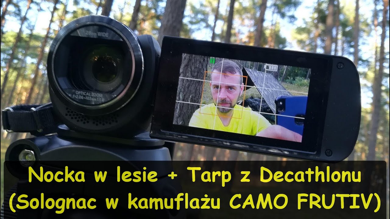 „Zanocuj w lesie” LP - Mikoszewo oraz TARP z DECATHLONU Bushcraft WTP- Camo Furtiv- recenzja