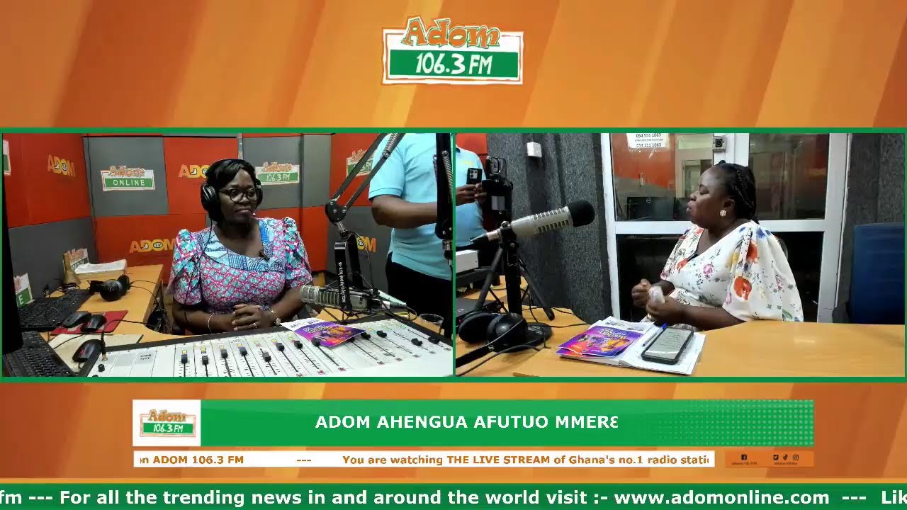 Adom Ahengua Afutuo Mmerɛ with Counsellor Tina Amaniampong on Adom 106.3 FM (03-03-26)