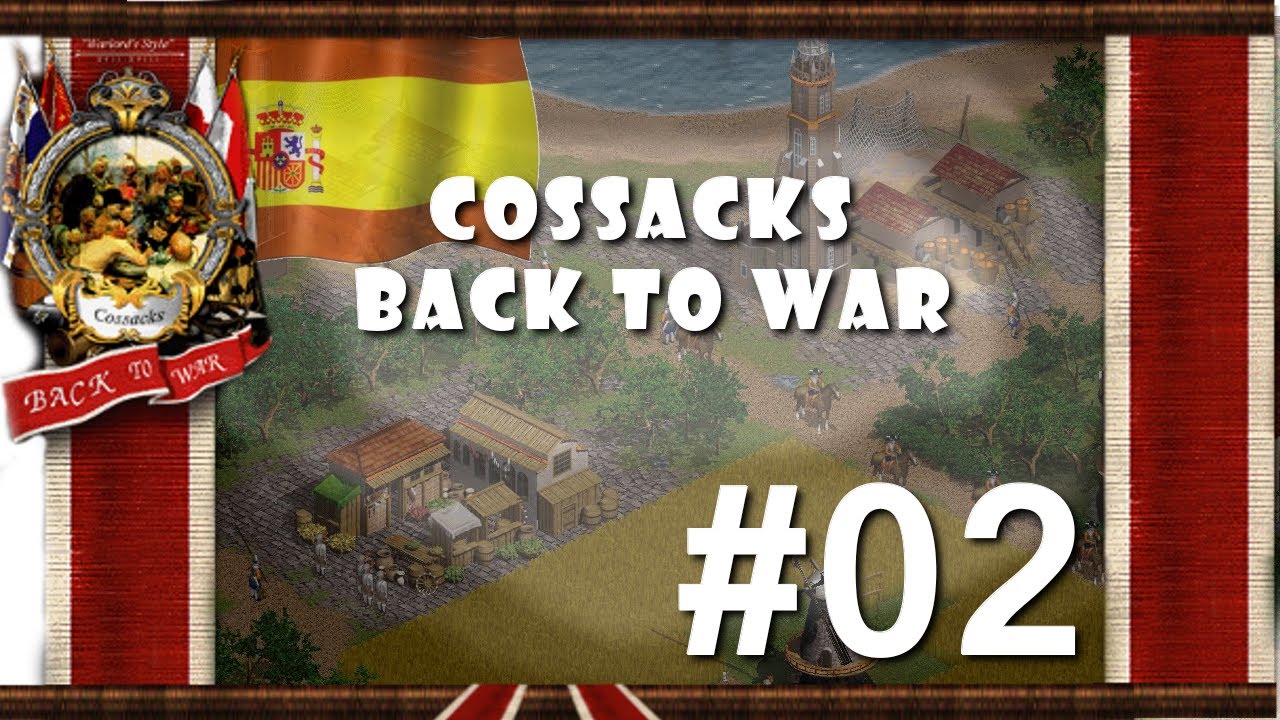 Cossacks Back to War #2 - Hiszpania vs 2x Very Hard [PL]