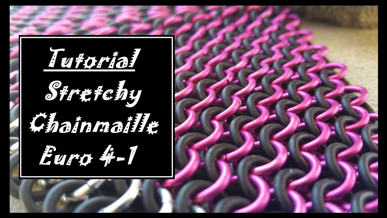 Stretchy euro 4in1 chainmaille